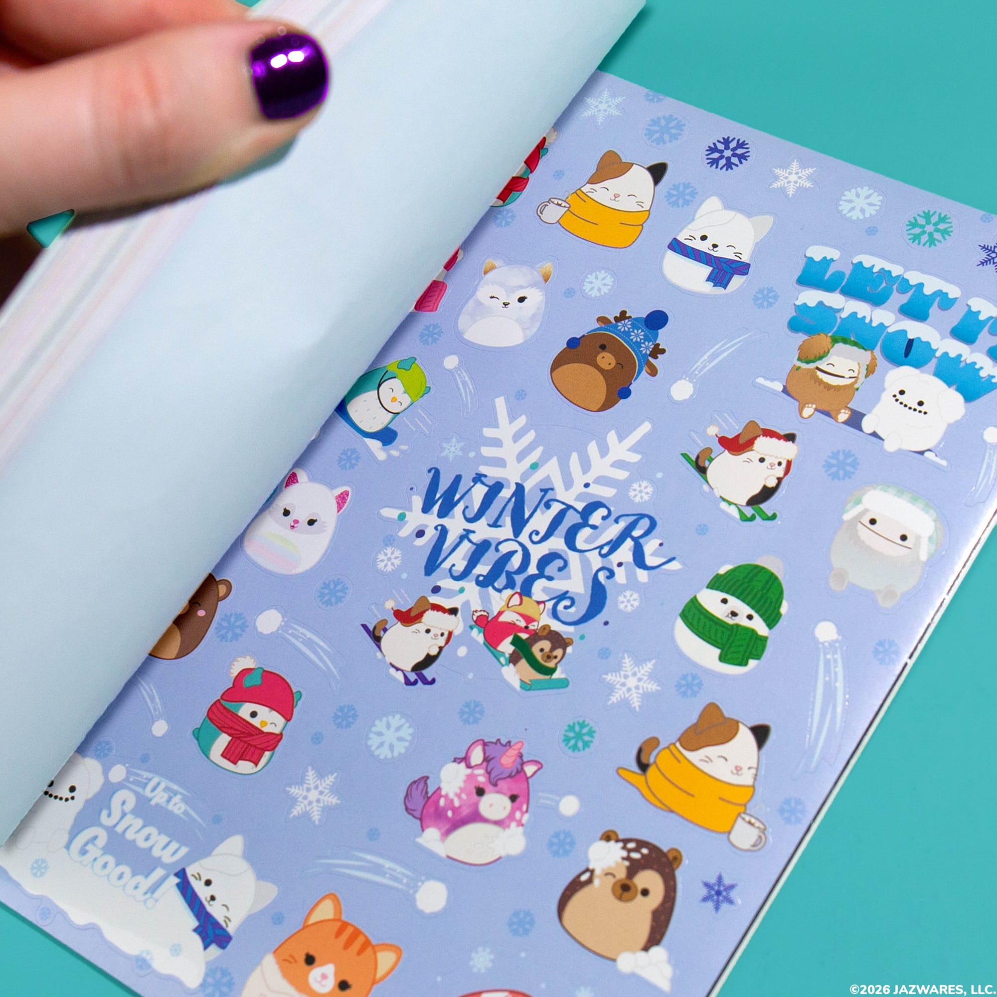 Original Squishmallows™ 1,500+ Sticker Book